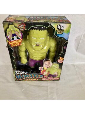 Huge Mega Stretchy Monster Toy 12" Tall Stretching 400% his Size Box Wear JA-RU